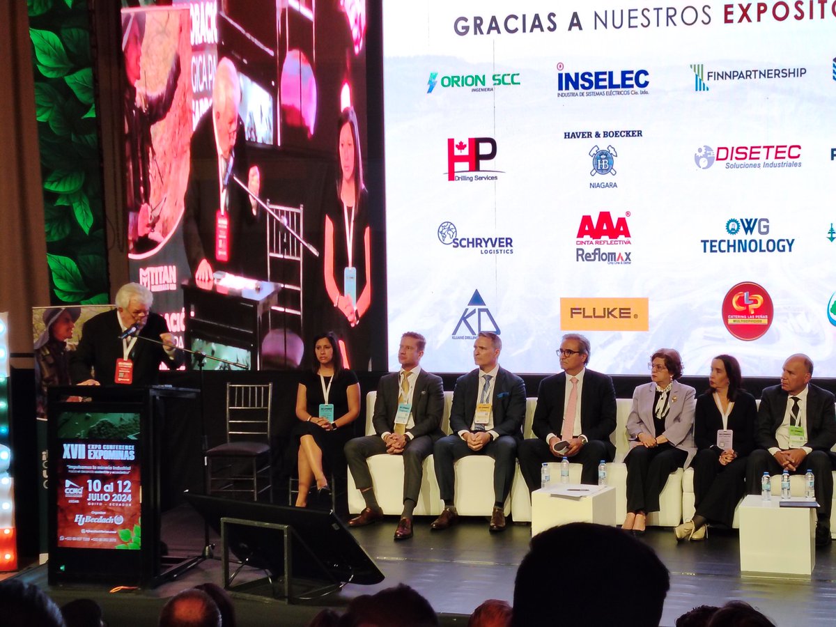 FattyDavRam's tweet photo. @hjbecdachferias #Expominas2024 #MineriaResponsable #Ecuador https://t.co/tInRRGi51z