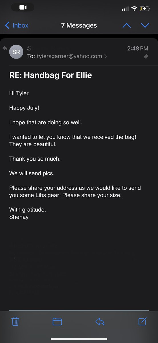 helloxditto's tweet image. When The NY Libs Say They’re Gonna Send You Something Back As A Thank You! 😩🥰