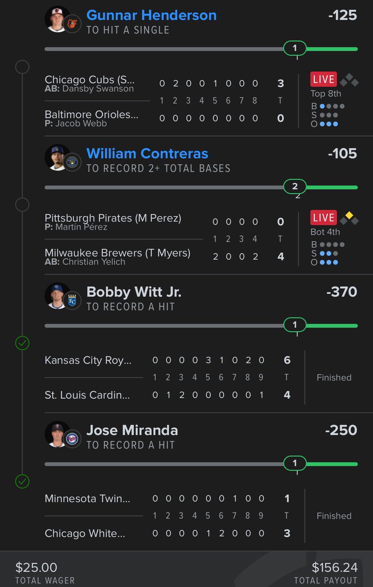 YaBoyJosh61's tweet photo. @DanGambleAI Winner winner. Let’s roll this it into something tomorrow. Maybe use your AI to generate a Top 20 parlay for PGA. https://t.co/VZxk1eSbik