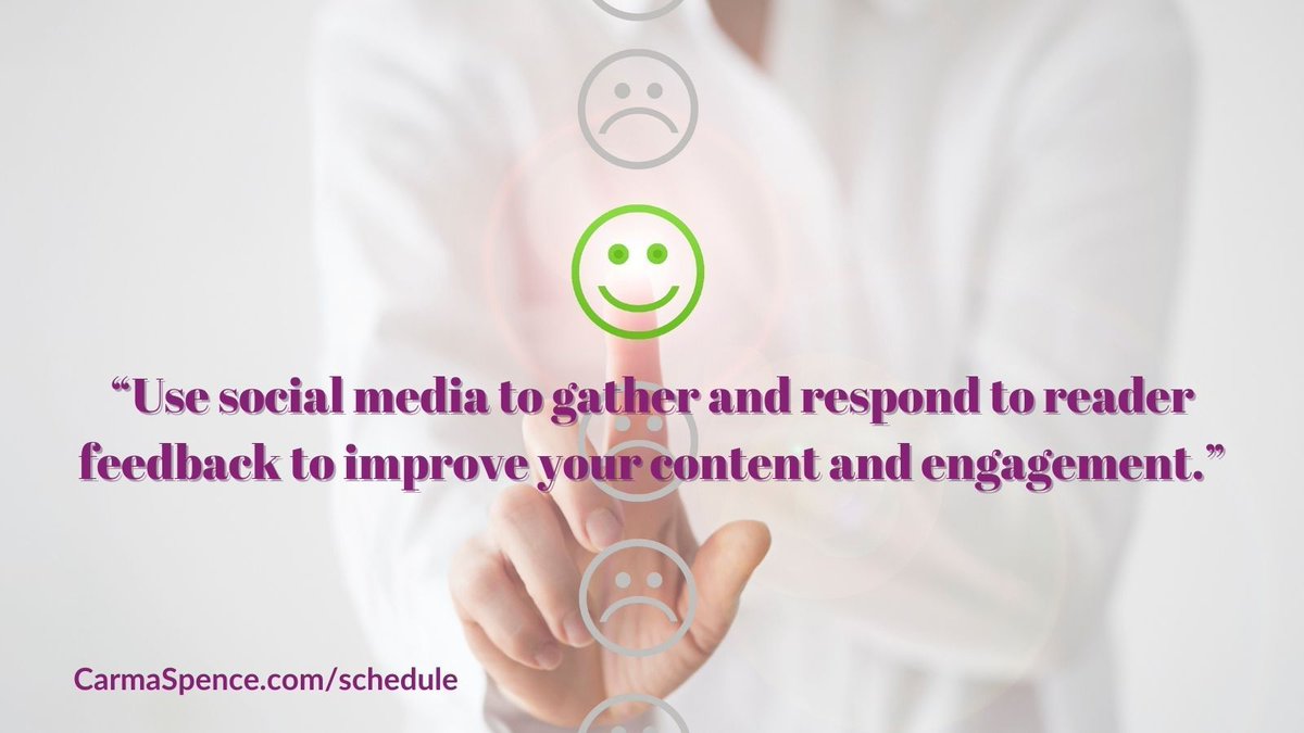 carmap's tweet image. Don’t ignore reader feedback – Do use social media to gather and respond to reader feedback to improve your content and engagement. #readerfeedback #authorengagement
