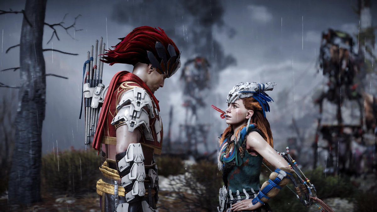 hisvoicebroke's tweet photo. I’ve missed them — #hzd #nil #aloy #niloy https://t.co/ZnqTBbdQe5