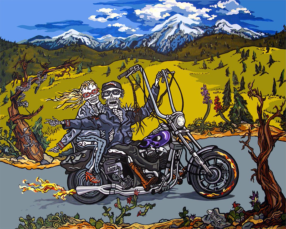 Wherever you're headed for a little summer adventure ENJOY yourself. LIFE's a fleeting thing, but it's also an amazing RIDE!❤️‍🔥💀

In Love – To The Bone 999 NFT Collection BLIND mint is LIVE 👉 inlovetothebone.santafenft.io

✨ PHYGITAL REWARDS commencing Fall 2024 – there's still ⏳...