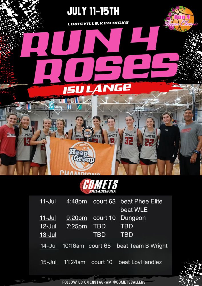 Excited to play this weekend in Louisville with My Team. Come check us out!! <a href="/CometsBallers/">Comets Basketball</a>