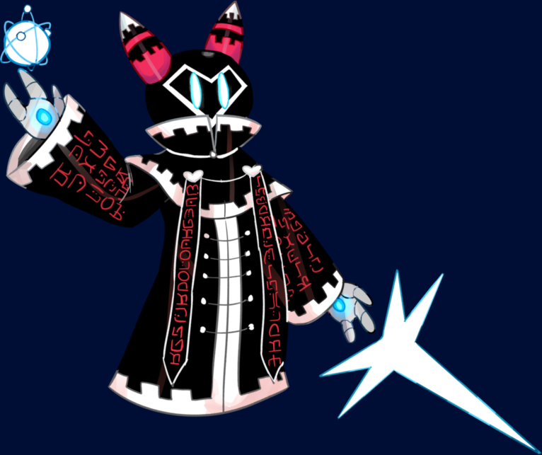 AxisTheRobot's tweet photo. @AG_Piers Here's my OC, Exlenci!
Design by me, art by @AWxtch https://t.co/inVgQrHoHr