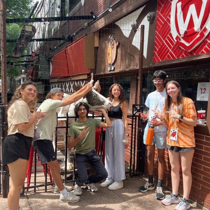 The DECA Cow 🐮 Cup is back at Preble. 12 DECA leaders took on 21 other DECA chapters across the state of Wisconsin in team building and competition events.

DECA won both TEAM and Individual awards to take the coveted COW Cup for the 24-25. 

#PrebleDECA #PreblePride 🐝