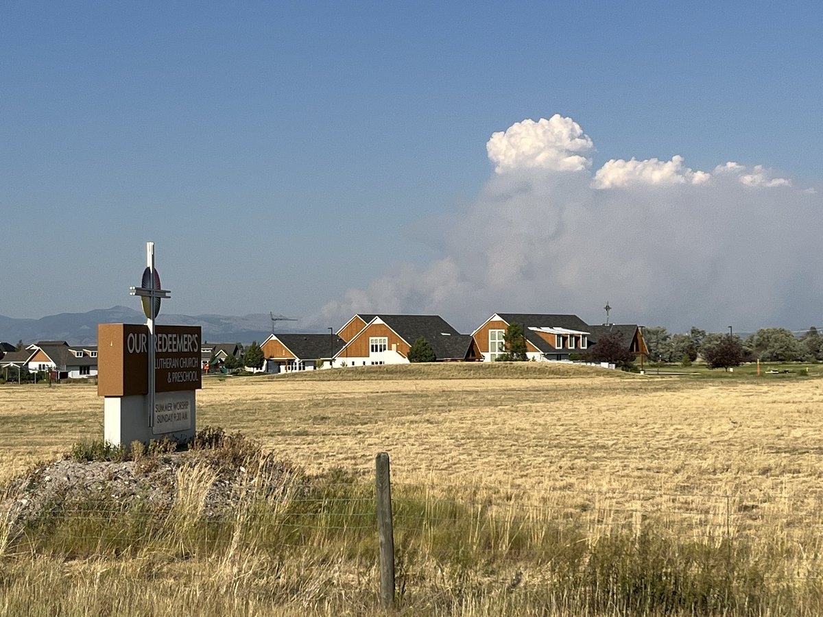 AndyForHelena's tweet image. The @MontanaRedCross has an evacuation center open at Our Redeemer’s Lutheran Church on 3580 North Benton ave. #HelenaMT #MTfire #HorseGulchFire
