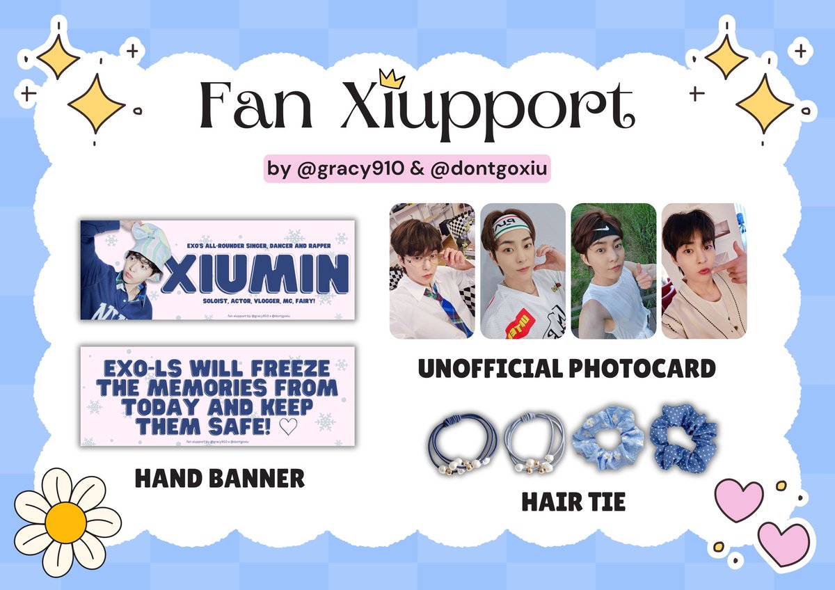 gracy910's tweet photo. ❄️XUIMIN IN GALAXY AI FESTIVAL 2024❄️

Fan Xiupport by @gracy910 &amp; @dontgoxiu 🩵🦋

🧚Location: 5th Avenue BGC
🧚1:1 ratio, limited quantity only

See you there exols, fairies &amp; elsas 🧚❄️

#XiuminInGalaxyAIFestival
#XIUMIN #시우민 #秀敏 #MINSEOK  @XIUMIN_INB100 @weareoneEXO https://t.co/sGnpfgYTqe