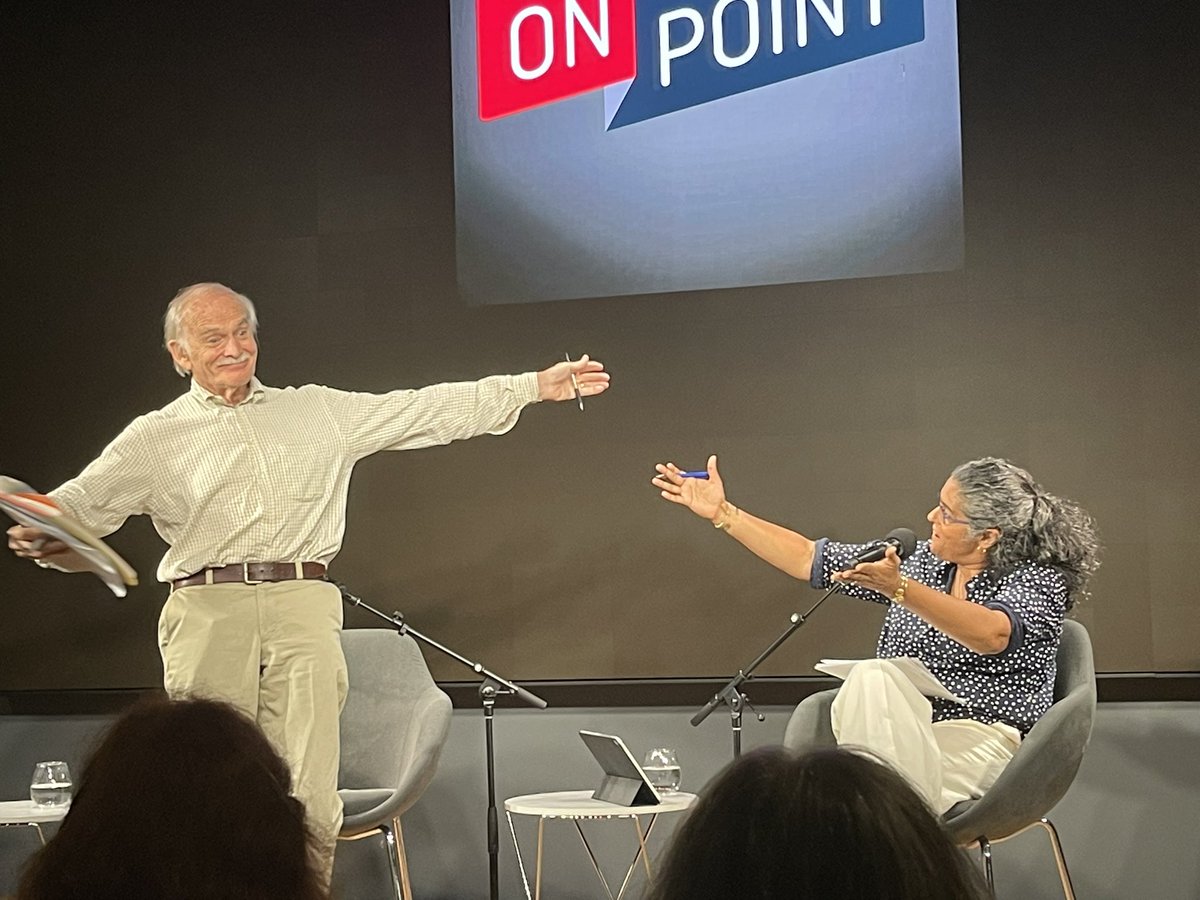 BostonCentral's tweet image. Cool moments from tonight’s @WBURCitySpace live broadcast of On Point’s “The Jackpod”.  😀 ‼️🙌🏼@MeghnaWBUR #jackbeatty #onpoint