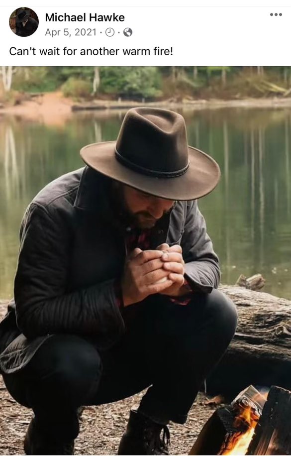 franxrusso's tweet photo. Michael Hawke aka Kim
Fair stealing ads from a Stetson ad. https://t.co/lzHmWqa8Sm
