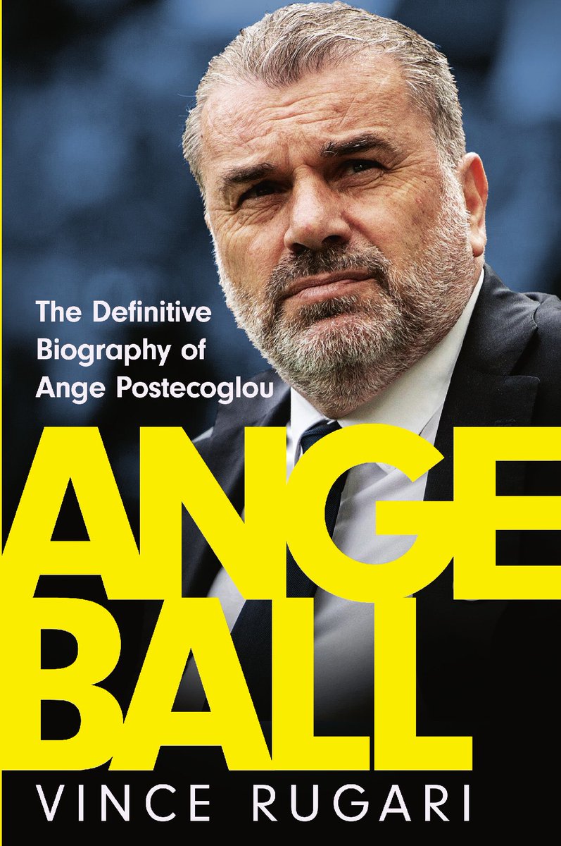 Vince Rugari (@vincerugari) on Twitter photo Folks, I have written a book. It’s called ANGEBALL. It’s about Ange Postecoglou and his whole story in life and football. It’s out in Australia (via <a href="/HachetteAus/">Hachette Australia Books</a>) and the UK (via <a href="/headlinepg/">Headline Books</a>) on August 28 and you can pre-order it here: hachette.com.au/vince-rugari/a… Folks, I have written a book. It’s called ANGEBALL. It’s about Ange Postecoglou and his whole story in life and football. It’s out in Australia (via <a href="/HachetteAus/">Hachette Australia Books</a>) and the UK (via <a href="/headlinepg/">Headline Books</a>) on August 28 and you can pre-order it here: hachette.com.au/vince-rugari/a…