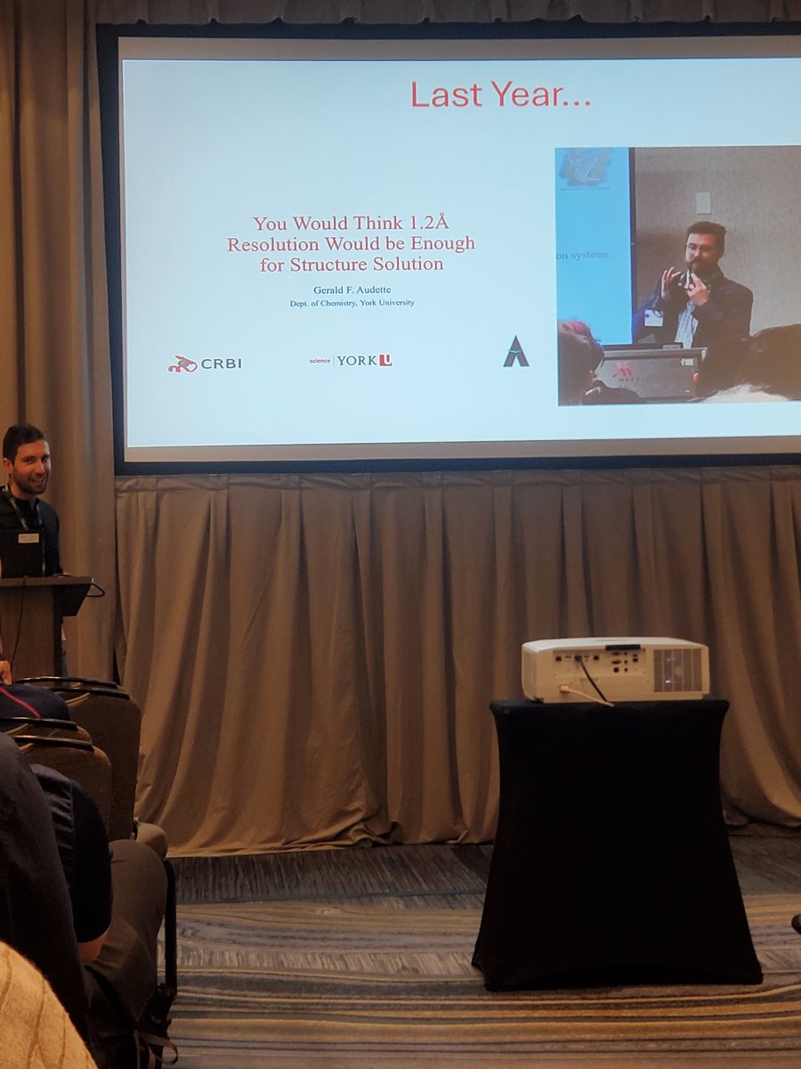 And Now Nick starts his WYPT talk by making fun of my hilarious talk attempt from last year (separated shoulder and all) 😆😆