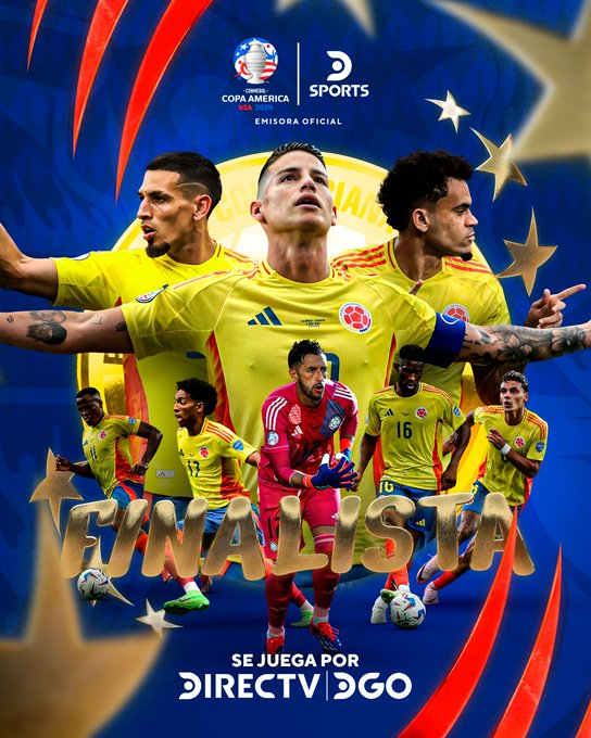 SVargasOK's tweet photo. 🇨🇴 ¡Tras 23 años, la Selección Colombia regresa a la final de la Copa América!