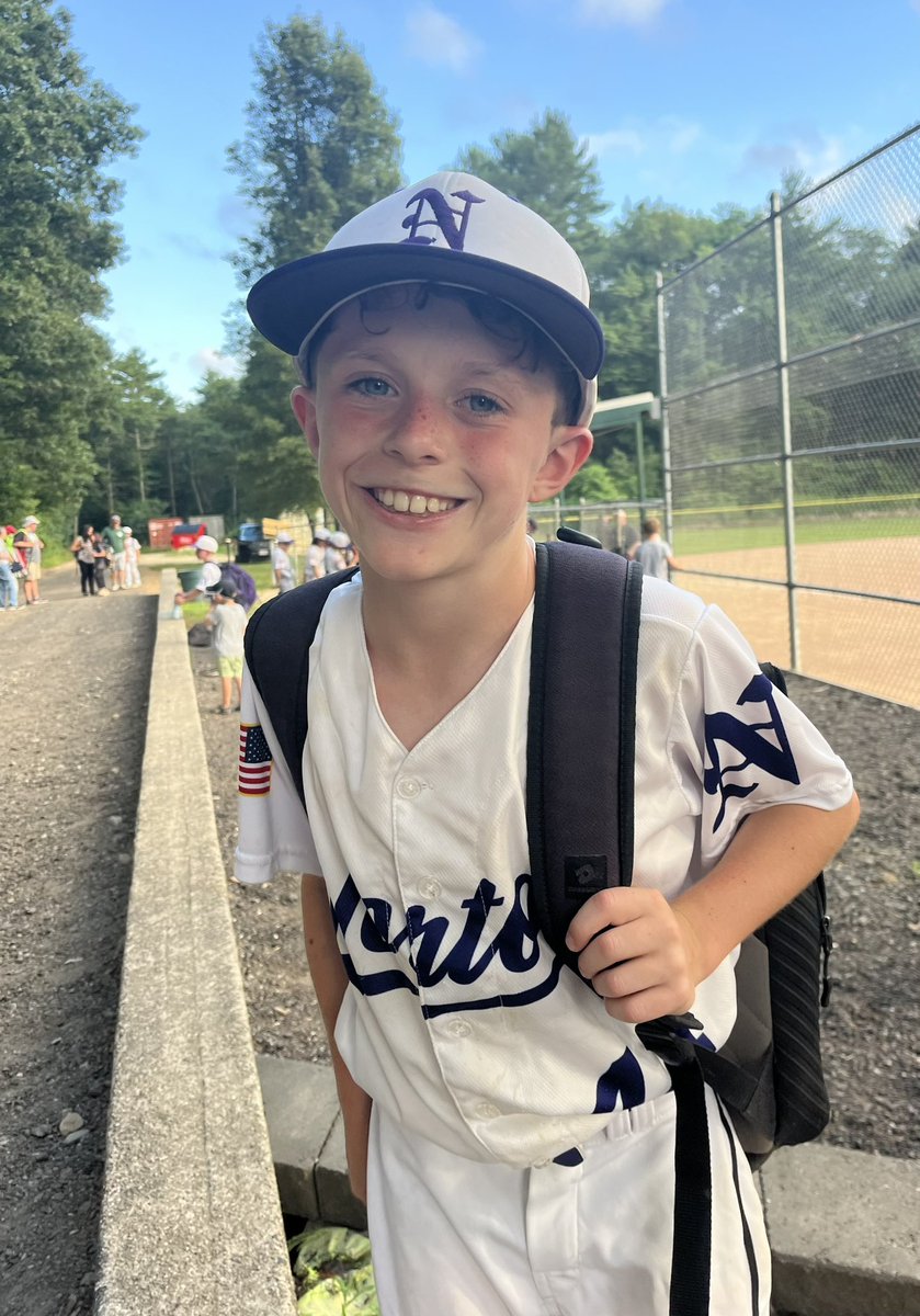 recruiter_dpc's tweet photo. Proud of you bud!  Amazing pitching tonight #44 and great win for 💜!  Can’t wait Sandwich tourney this weekend with this crazy crew!

#nortonallstars #10u #summahball #capebound https://t.co/hNfnM2MbjZ