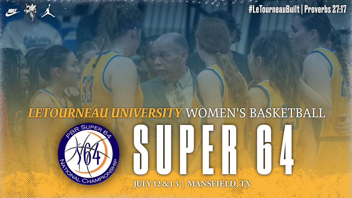 The LeTourneau University coaches are heading back to Mansfield, TX, this weekend for the Super 64 tournament! 

We're keeping our eyes open for future Yellowjackets!