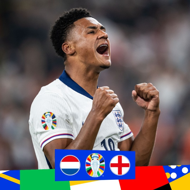UEFAEURO's tweet photo. Netherlands 1-2 England: Watkins' added-time winner seals final spot 🏴󠁧󠁢󠁥󠁮󠁧󠁿🎉

Match report 🗞️⬇️

#EURO2024 | #NEDENG