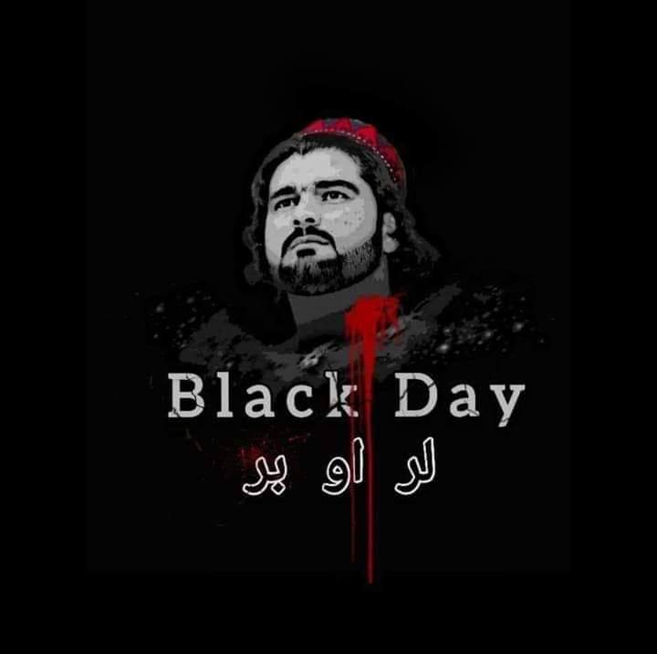 umarptm's tweet photo. #BlackDay 
#LarAwBar
#StateProxiesKilledGilamanWazir https://t.co/3SB1D6Zvrj