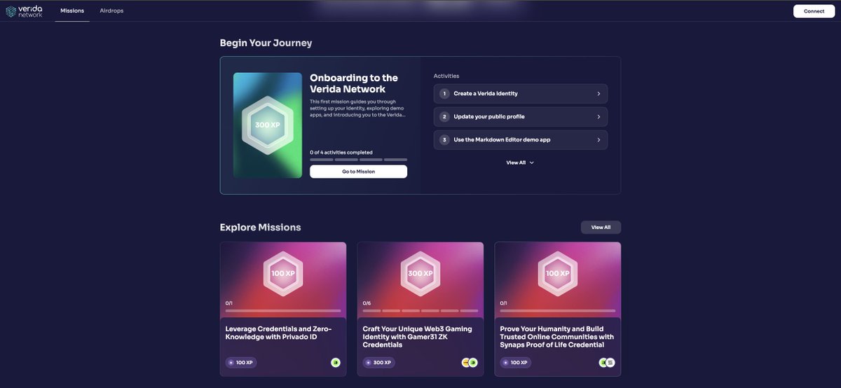 🌟 Exciting News! Verida Missions Got a Makeover!

Dive into the vibrant new design and enhanced functionality. It's more colorful and user-friendly than ever! 🎨

Experience it now and let us know what you think in the comments: missions.verida.network