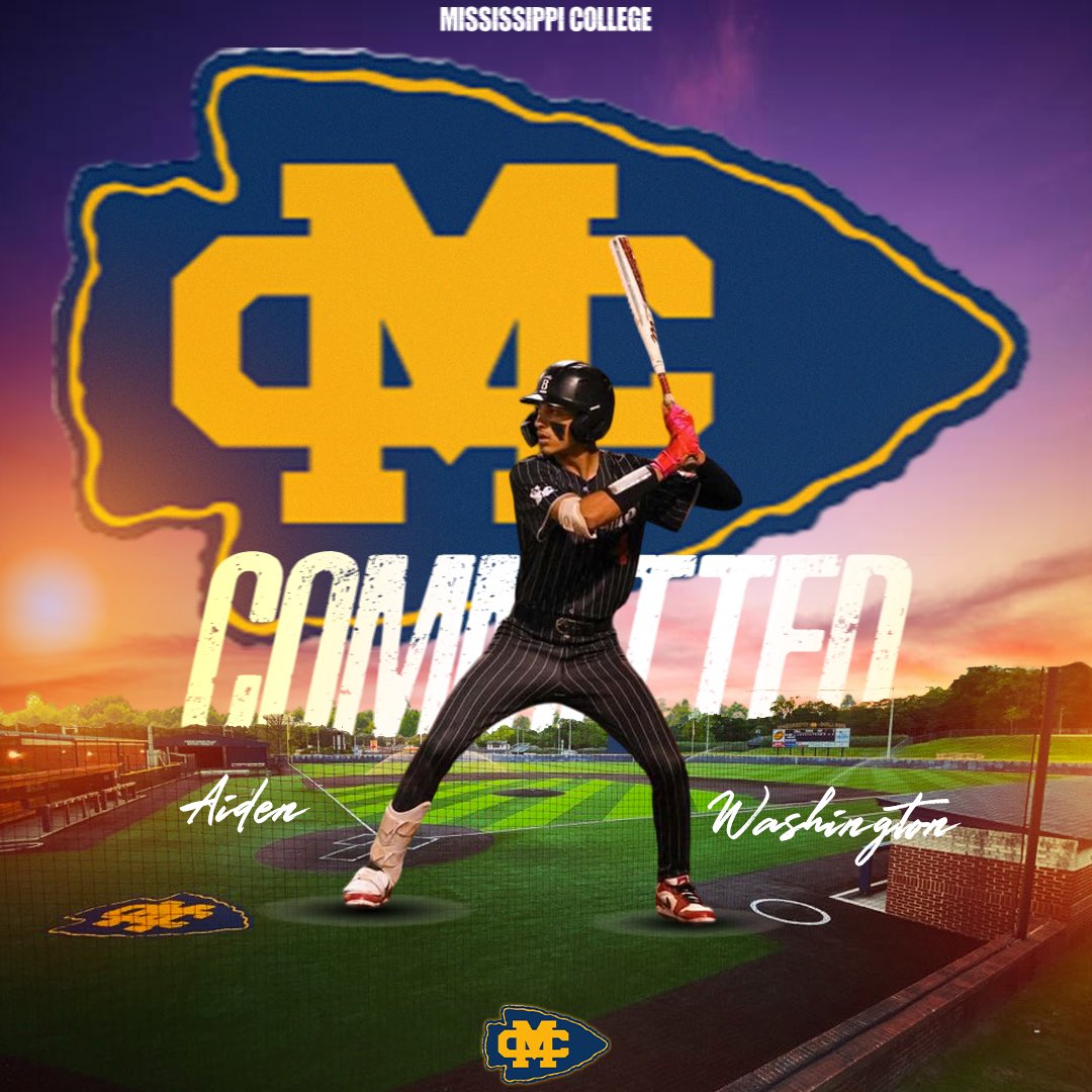 aiden_wash4's tweet photo. First I would like to start off by thanking my friends and family for supporting me through the thick and thin. With that being said, I’d like to announce my commitment to Mississippi College 💙💛 #gochoctaws https://t.co/3peaNO7RhB
