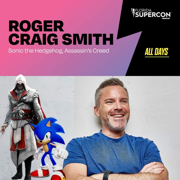 ACUnitedKingdom's tweet photo. For our US followers in the Florida, Miami area, this coming Friday to Sunday @RogerCraigSmith and @Summersett_ will be attending @FloridaSupercon all 3 days! Schedules for both, in the links below 

https://t.co/VMdQK32kYK

https://t.co/kEBVwp8ipm

#assassinscreed #zelda #sonoc https://t.co/nOVi8lpIOX
