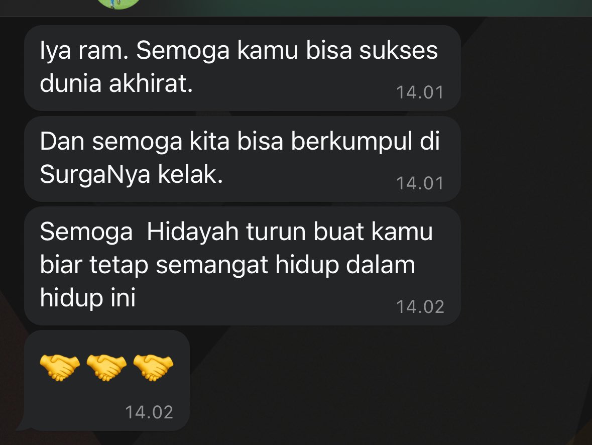 at_ramma's tweet photo. Wa nan sama tmn yg lama, trnyata lgsg nyess rasanya. Terima kasih atas persdraan yg telah terjalin sejak 2002 🫶🏻 https://t.co/CqdAaUzCWd