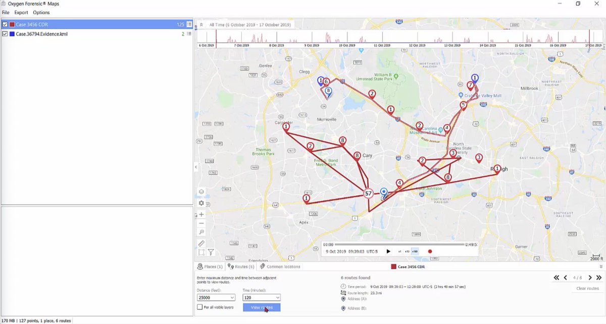 For real Oxygen Forensics is a game changer. The call log and the call data record makes it so feasible to know where and how. This feature allows investigators to compare the device call and messages log with the data received from the mobile operator.
#digitalforensics