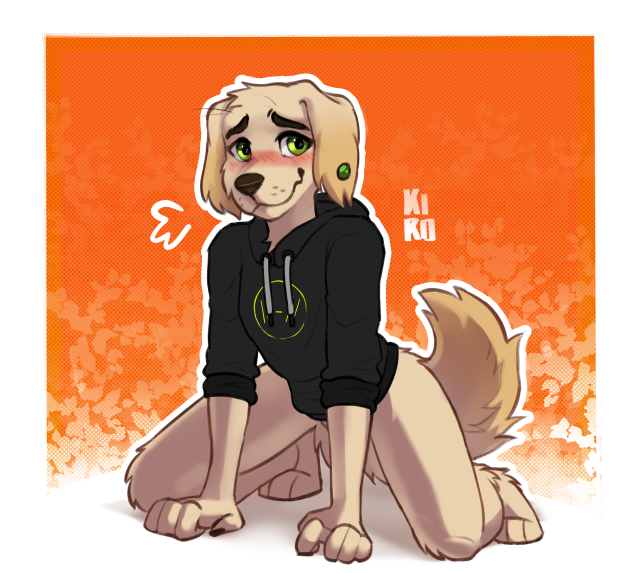 I love this art so much just a lil guy  whose excited to see you

🎨 - <a href="/fenneckiro/">Kiro 🔜 NFC</a>