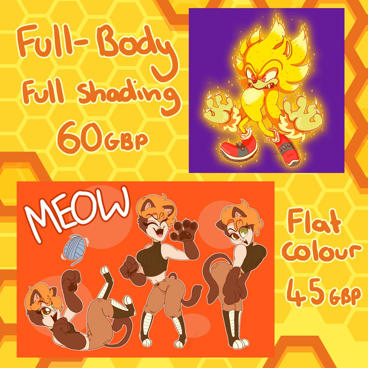Gunbunbee's tweet image. 《COMMISSIONS》📌
Now I've finished my studies I could do with working on these more often!
Info in thread ⬇️