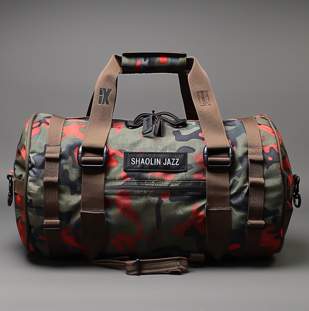 artvscommerce's tweet photo. Bag chek
1 or 2?
Concepting via #midjourneyai
#dufflebag #camo #camoseason #disruptivepatternmaterial #camouflage #generativedesign #bagdesign #accessoriesdesign #aidesign #smiffnwessun https://t.co/ryie82Uk1i