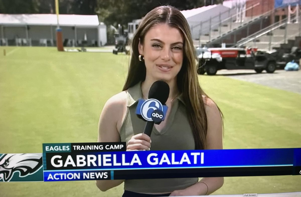 cbkmediamgt's tweet image. Congrats to client @ella_galati on celebrating her one year anniversary today as a sports anchor/reporter at @6abc in Philadelphia. Gabriella has been a tremendous addition to WPVI and the Philly market!
#PhiladelphiaTVNews 
#6ABC
#WPVI
#SportsAnchor
#SportsReporter
#TeamCBK