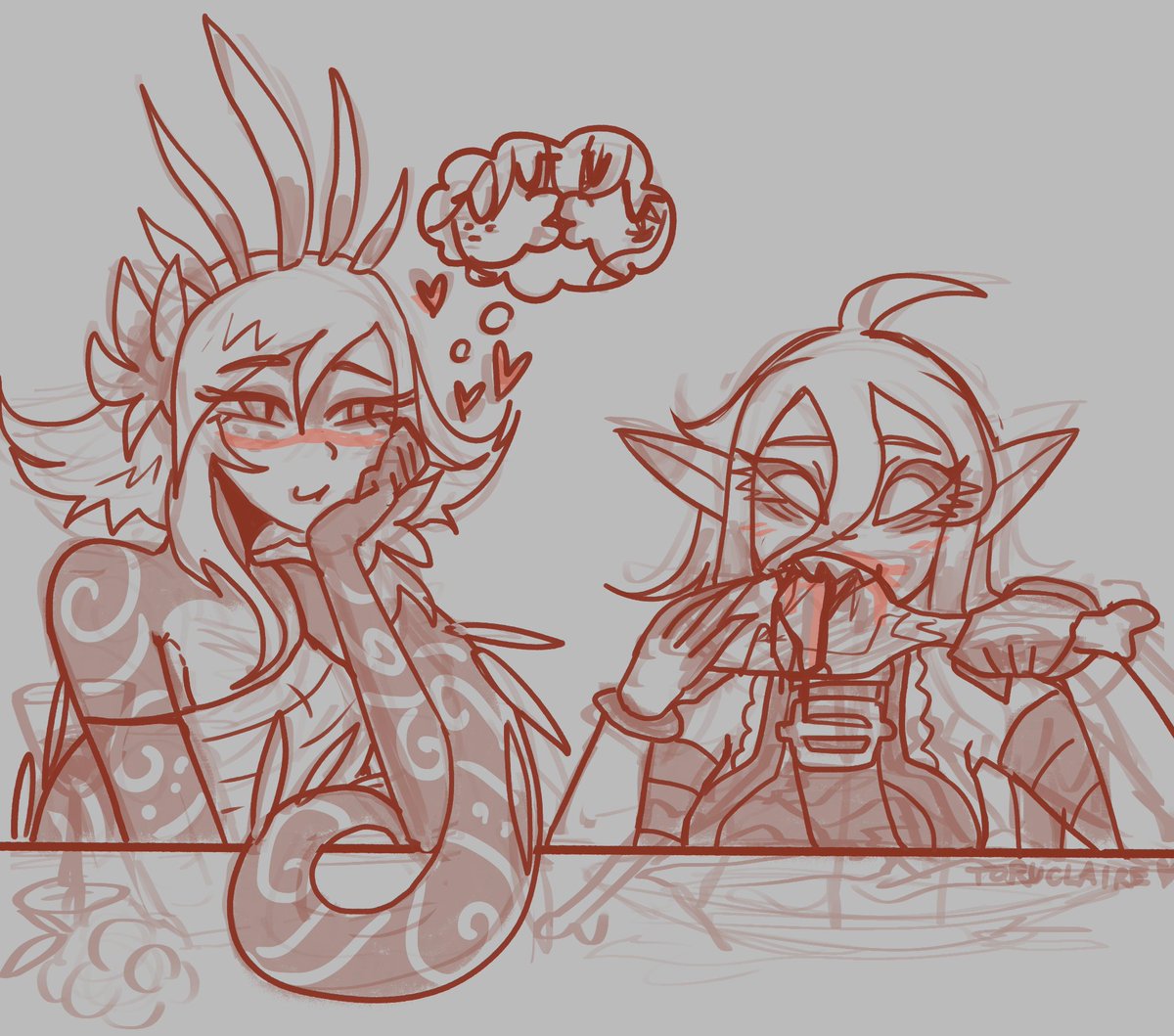 toruclaire's tweet photo. First Date :3

#Breeko #BloodTomato #briar #neeko #leagueoflegends https://t.co/02IlhXlke3