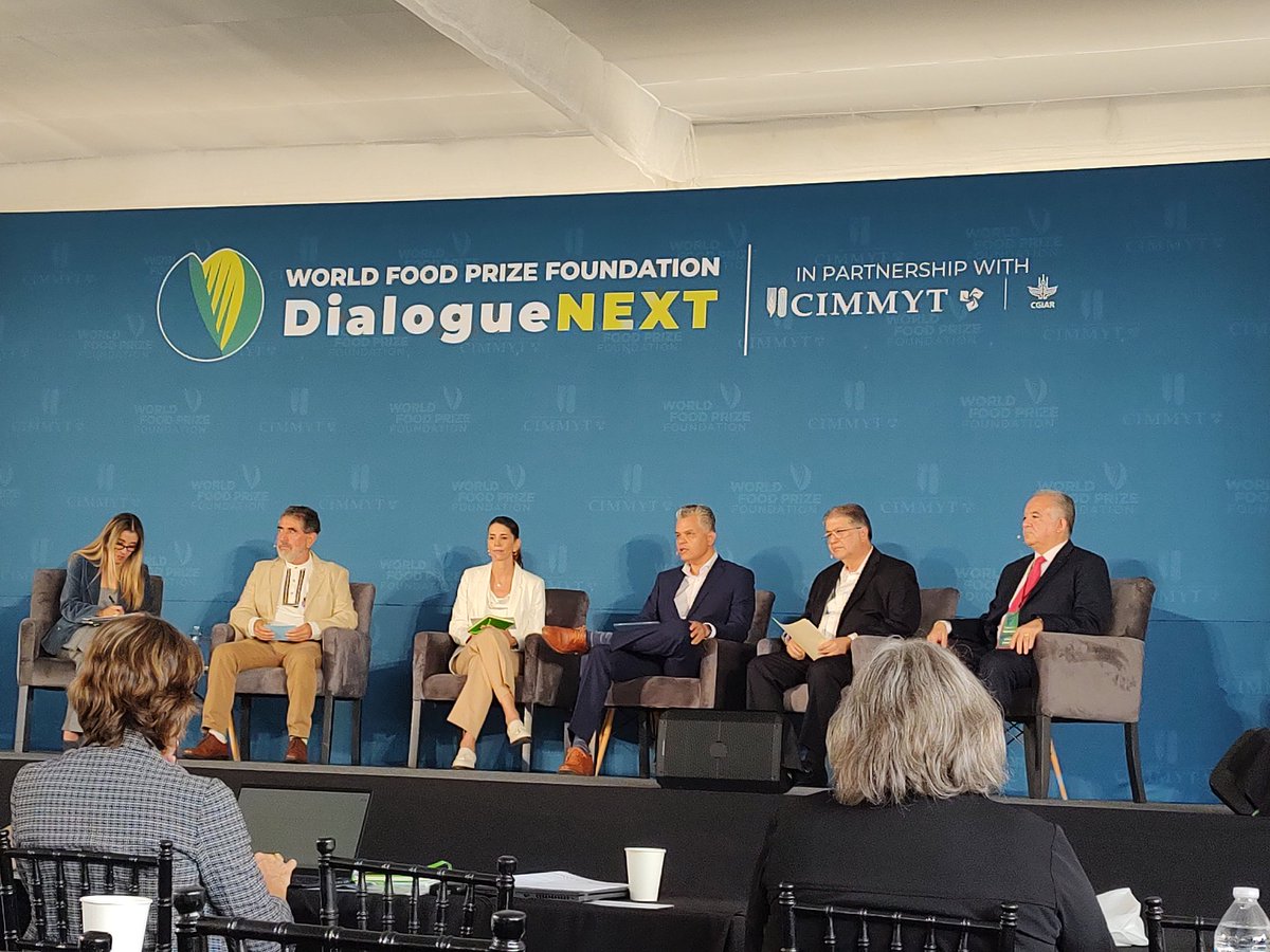 Compartiendo panel de "Proveeduría Responsable" en <a href="/WorldFoodPrize/">World Food Prize Foundation</a> GRANDES como <a href="/Heifer/">Heifer International</a> <a href="/Heineken_MX/">Heineken MX</a> <a href="/Ingredionmx/">ingredionmx</a> <a href="/GrumaGlobal/">Gruma Global</a> y <a href="/BimboMx/">Bimbo México</a> enhorabuena! <a href="/bramaccimmyt/">Bram Govaerts CIMMYT</a>