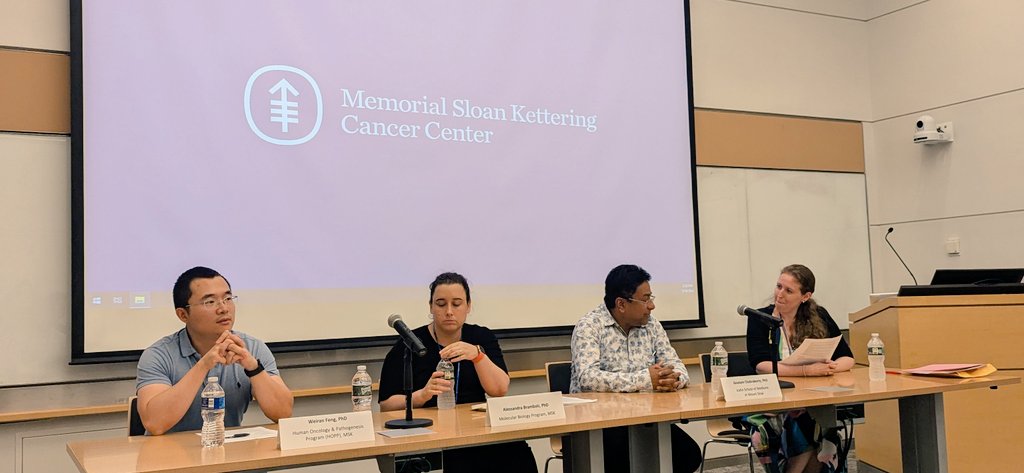 AnnaKnoer's tweet image. Thank you to @MSKEducation @UshmaNeill @Ale_Brambati @fengwoliver, Inna and all others for a great afternoon at the MSK academic job search bootcamp and all the valuable insights! Join tomorrow to learn more about how to prepare for chalk talks and panel discussions! 🧬🧪🧫