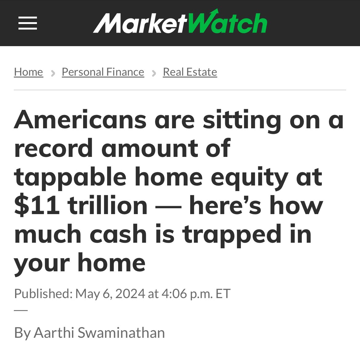 Are $SOFI HELOC’s in house now? With most Americans unwilling to sell their homes due to locked in low interest rates, they are sitting on trillions in equity. Great market to break into <a href="/anthonynoto/">Anthony Noto</a> 🏠🏘️

x.com/datadinvesting…