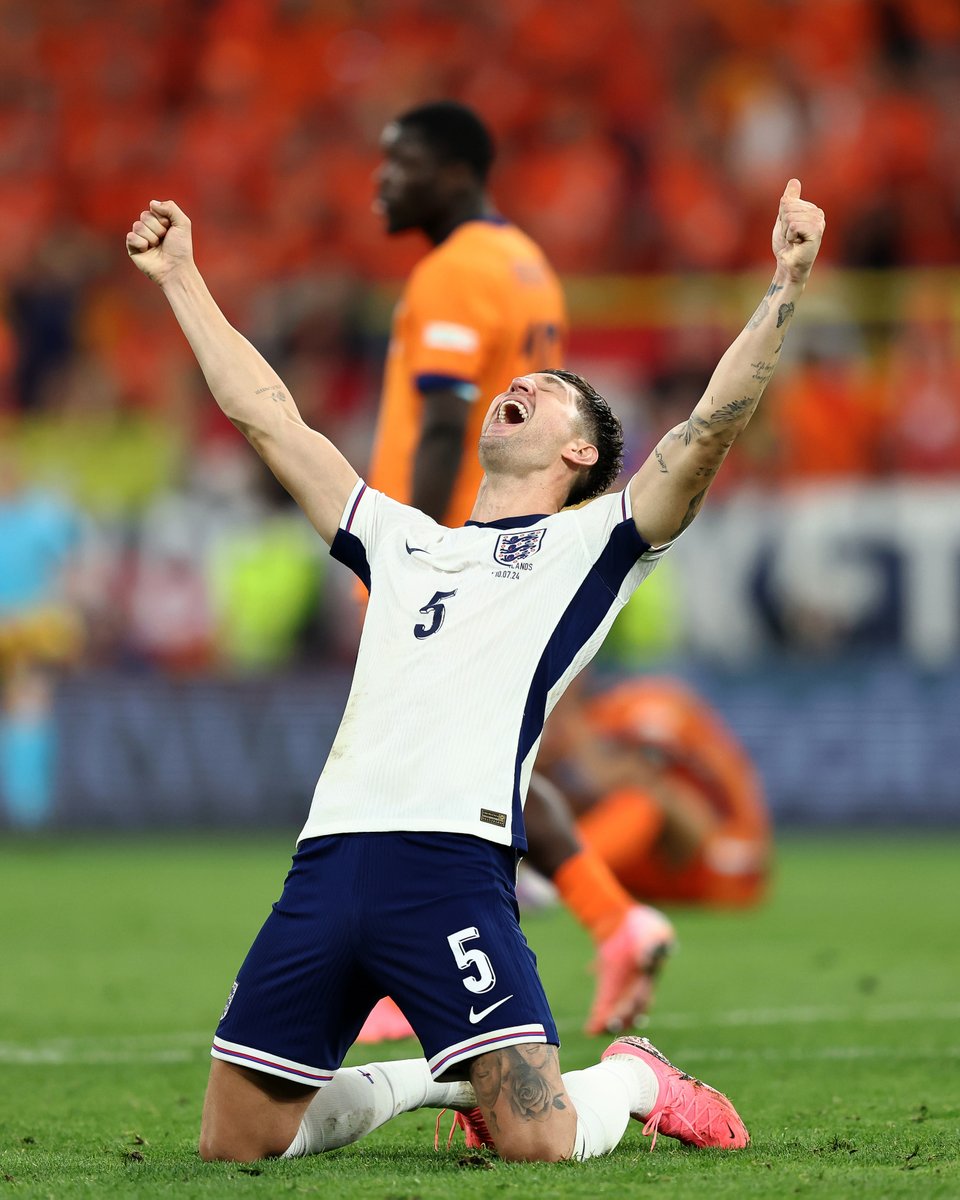 England are through to their second EURO final 🎉

#EURO2024 | #NEDENG