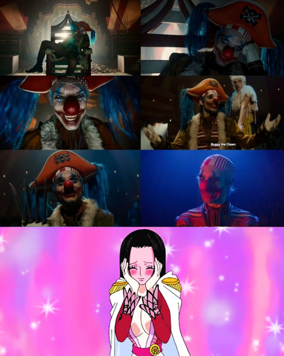 allrise0404's tweet photo. An alternative world where this Boa Hancock is in love with the real Pirate King, Buggy D. Clown (Jeff Ward). 🩷✨️
#ONEPIECE #mtlcomiccon https://t.co/pBLCBCD0kQ