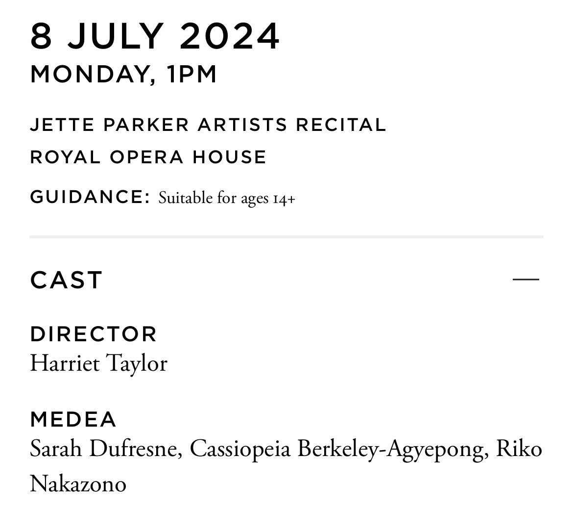 medeathemusical's tweet photo. We made it to @ROH_London 🥹🥳

Such an honour to have our song, Dirty Words, performed as part of Monday’s (sold out!) lunchtime recital at the Royal Opera House! ❤️‍🔥

A huge thank you to the cast and crew who made it happen! https://t.co/1r8oI16W1H