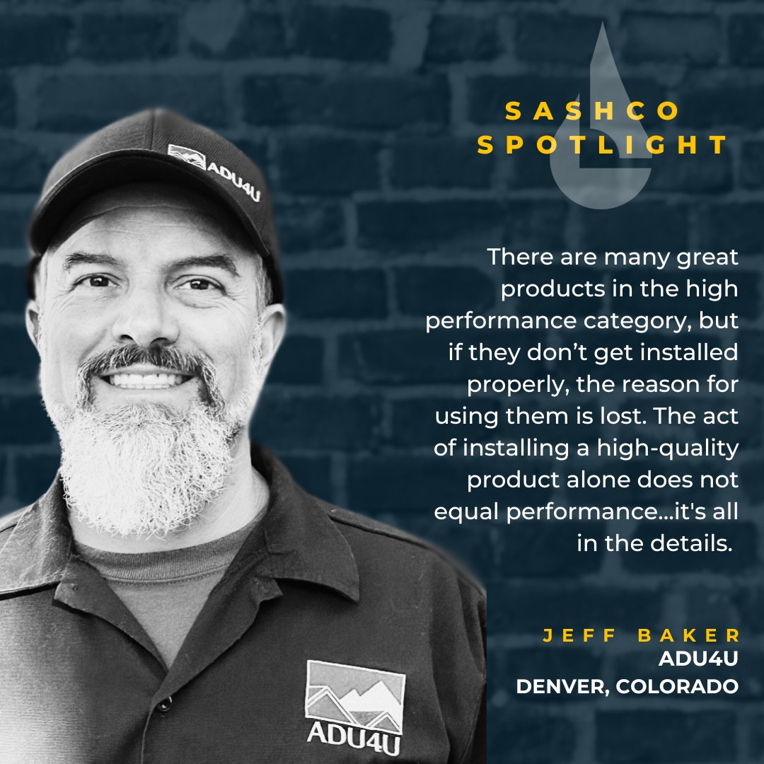 Sashco Spotlight: We couldn't have said it better!

We're easily smitten when we meet pros who are passionate about building better. 🔨 If you've ever been in a room with Jeff, you know that he's not only passionate about his trade, but also curious and engaging to be around.