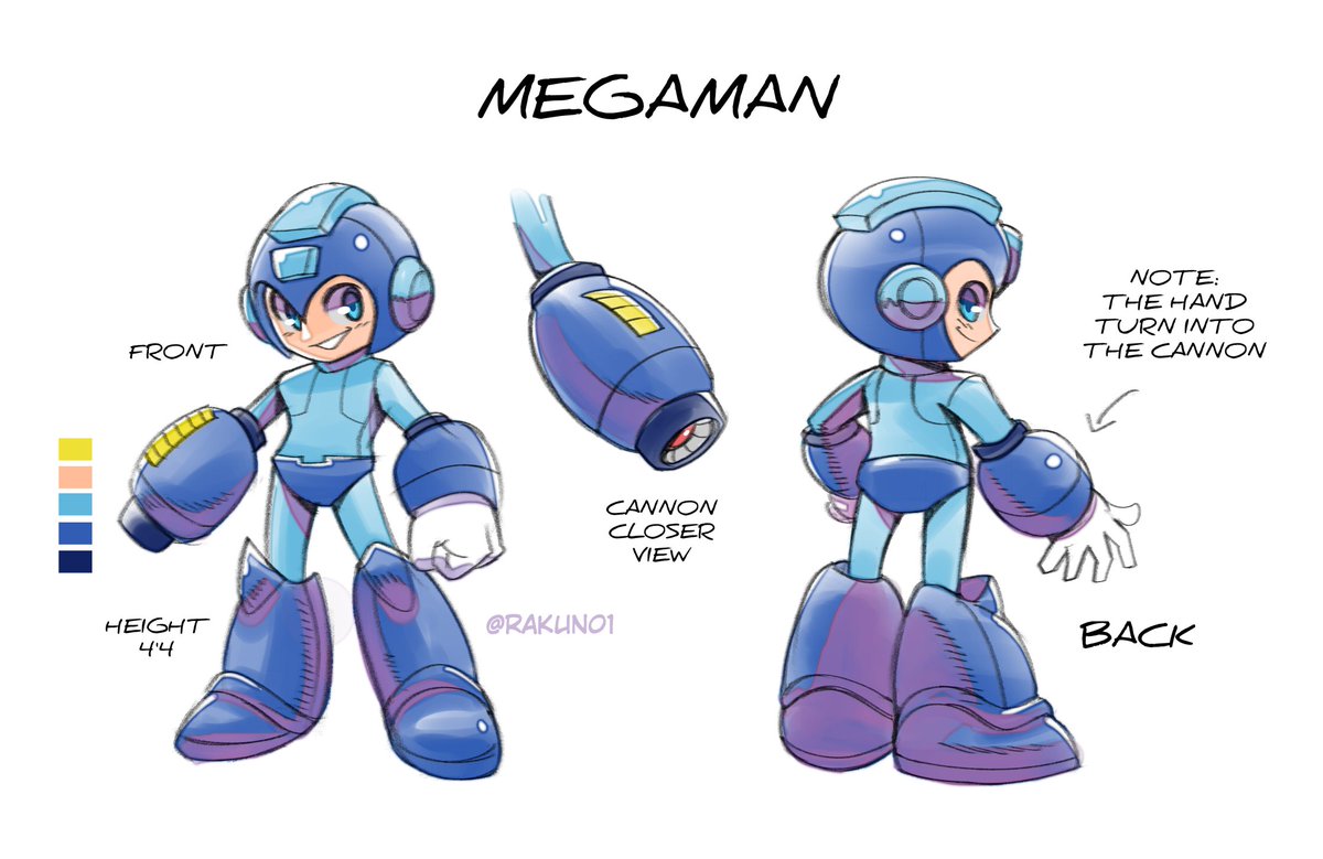rakun01_'s tweet photo. Megaman #charactersheet
#characterdesign #conceptart #Megaman #rakun01 https://t.co/rPG62GdKoE