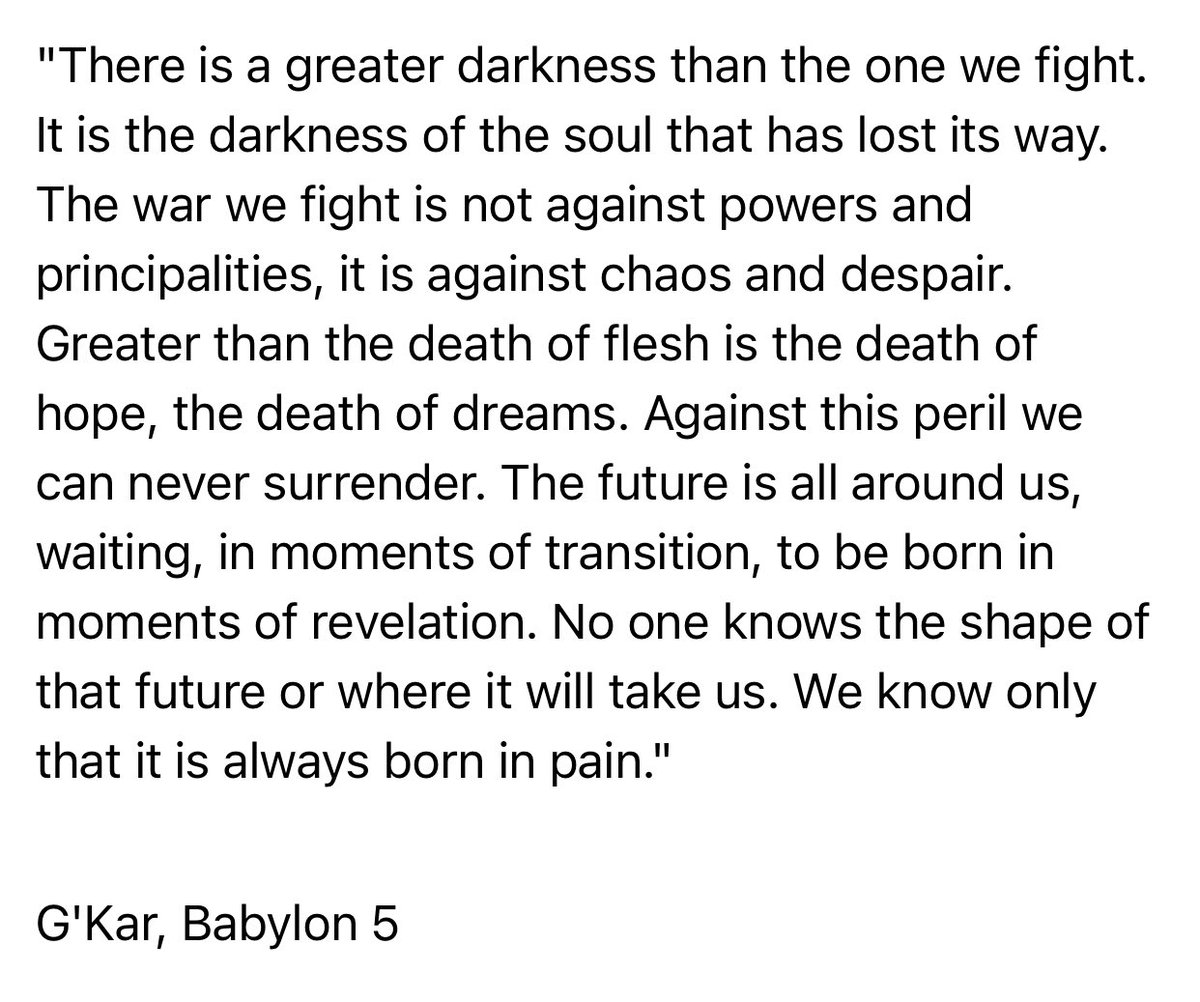 I really love this quote and right now it is really speaking to me and my current thoughts about my life.