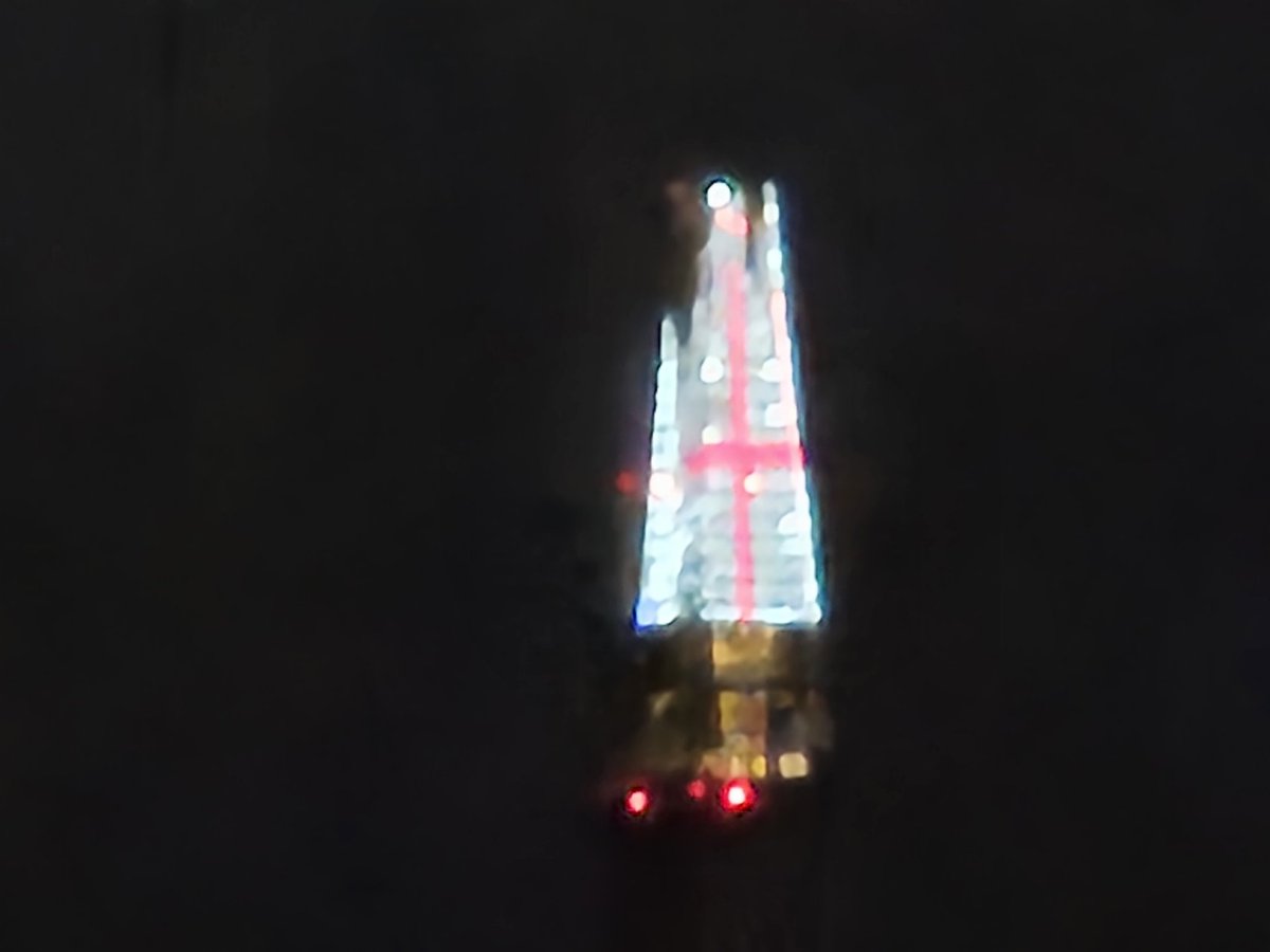 Top of the Shard tonight 🥰