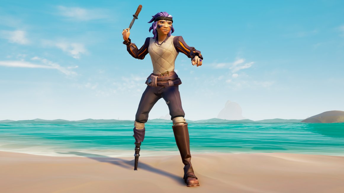 Beilu55's tweet photo. Contest Theme: Monochrome
#SeaOfThieves #StyleOfThieves 
@SeaOfThieves https://t.co/TP1JM9WIap