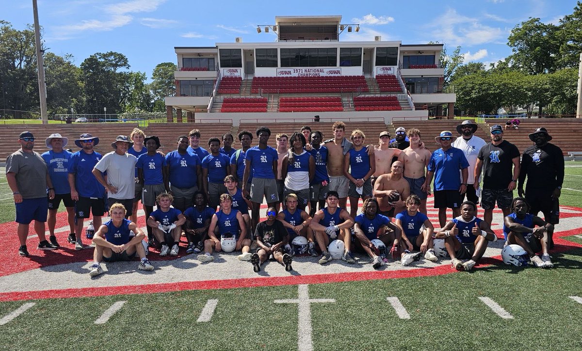 <a href="/ReelRebelsFB/">Reeltown Rebels Football</a> went 6-0 at <a href="/uwa_football/">West Alabama FB</a> 7v7 today ‼️ Beating Mississippi and Alabama schools!! Coming out on top of 5a <a href="/SelmaHighSchool/">Selma High School</a> 24-15 in the championship.. <a href="/Cmartin6_/">Catavis Martin</a> <a href="/TaeMartin12/">Tae Martin</a> <a href="/JamarkiusSmith/">Jamarkius Smith</a> <a href="/TRoberts__2/">Traylen roberts</a> <a href="/FinnHenderson04/">Finn Henderson</a> <a href="/HallTechSports1/">Hall-Tech Sports</a> <a href="/DownSouthFb1/">Down South</a>