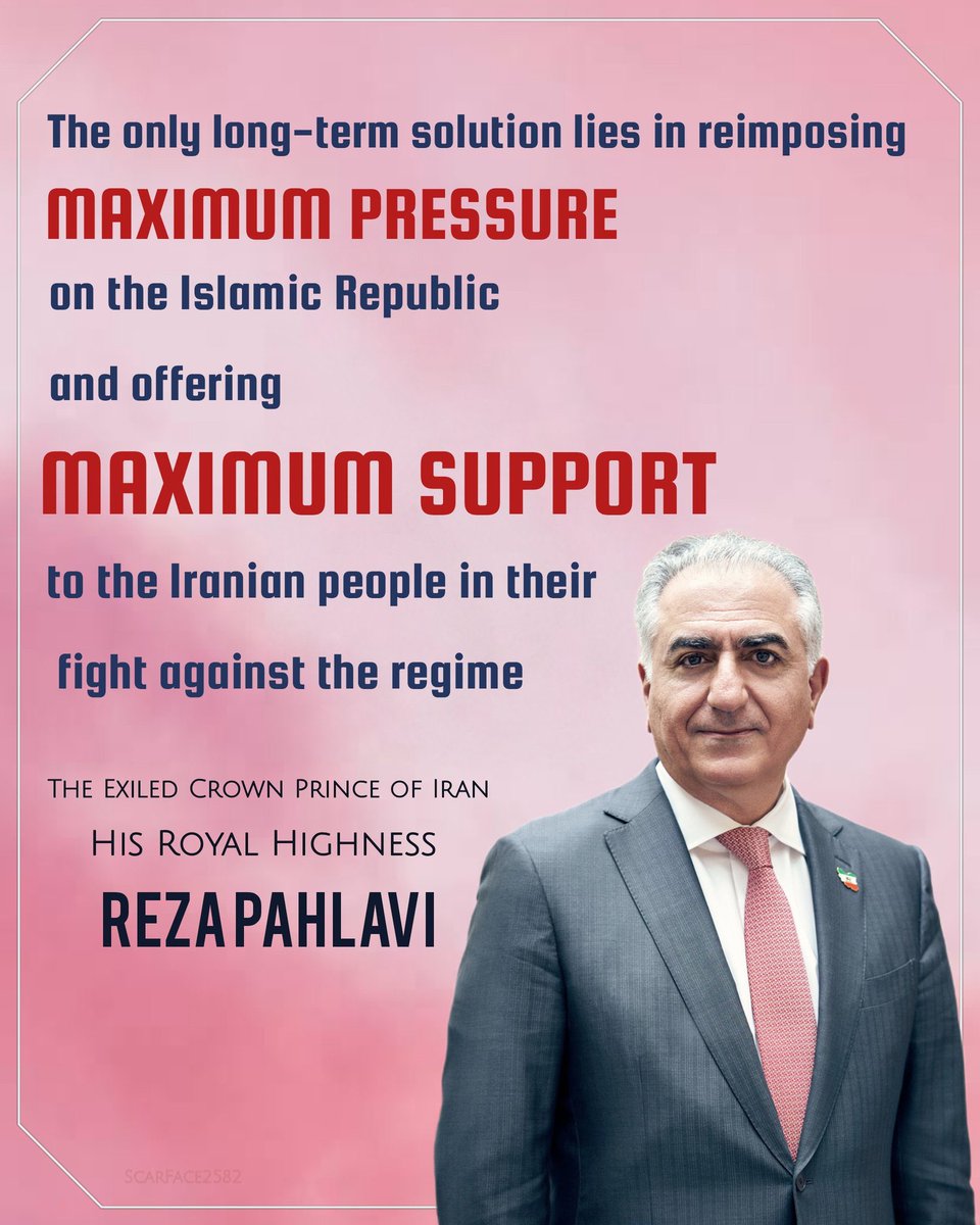 FreeIran_ForUs's tweet photo. @haivry @NatConTalk @PahlaviReza Iranians showed their seriousness for regime change by boycotting the #IRGCterrorists‌  #Election_Circus 
Now we expect all governments to #MaximumSupport for brave Iranian nation and our HRH #Shah_Of_Iran @PahlaviReza as our only trusted voice&amp; alternative. #KingRezaPahlavi https://t.co/crbq3agfGU