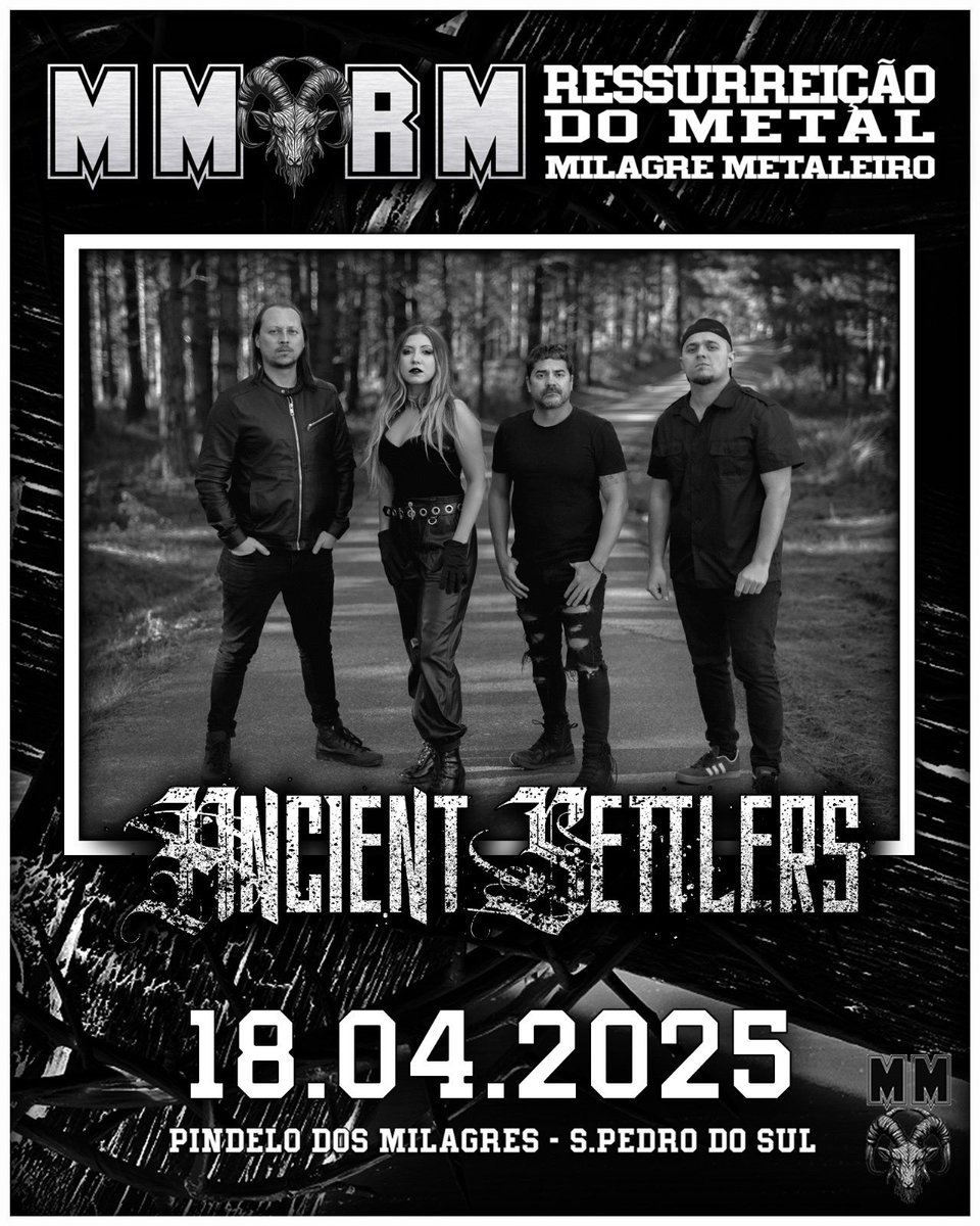 First Metal Festival for 2025!!! See you there Portugal!!! ❤️‍🔥🤘🔥😈
