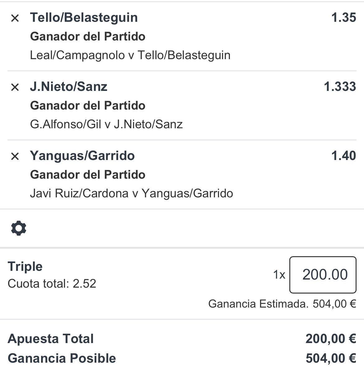 PadelJmrTipster's tweet photo. Para estrenar este perfil y empezar con buen pie, os dejo este Stakazo 5 para los partidos de mañana, cuota jugosa cuanto menos, partidos que tienen que salir dentro de la normalidad.
Vamos a por nuestro primer verdazo 💪✅💚 https://t.co/kH3qqW1ZA1
