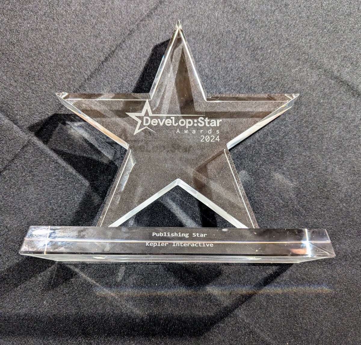We are honoured to have received the award for Publishing Star at the <a href="/developconf/">Develop:Brighton 2025</a> Develop:Star Awards 2024. Thanks so much to our friends, partners, and colleagues. We have so much more to come! ⭐