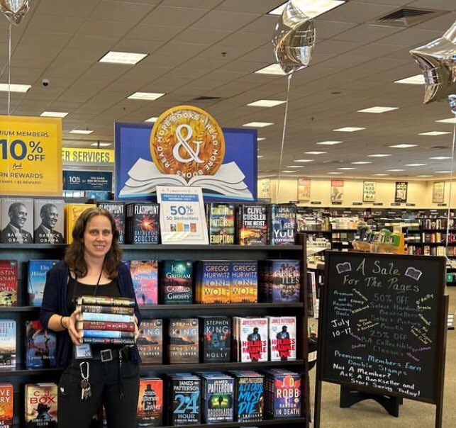 BNNewnan's tweet photo. A Sale for the Pages!!!
Premium and Rewards Members can get 50 of our Favorite Bestsellers for 50% Off, 50% Off select picture books, and 25% Off our Collectible Classics.
Premium Members also earn double stamps.
Now through July 17th! https://t.co/qaBlRIMc60
