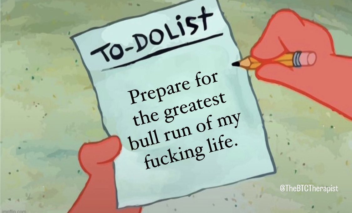 3orovik's tweet image. To do list