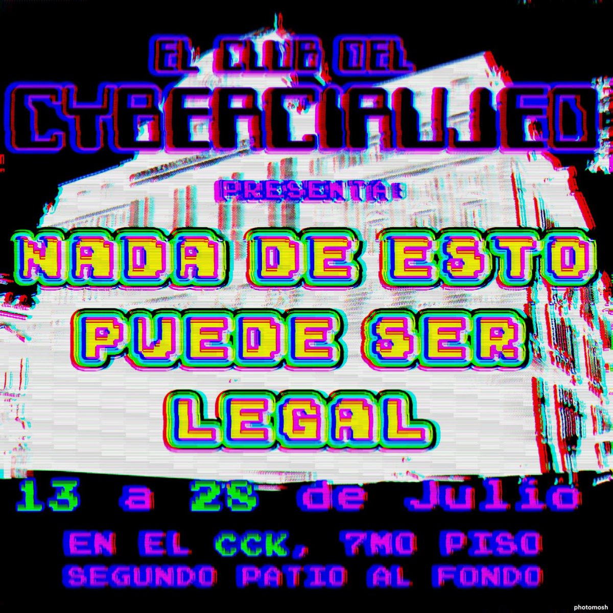 uctumiok's tweet photo. #Cybercirujas en el CCK!
Vamos a tener #retrojuegos, juegos con controles alternativos #altctrl, un sector para experimentar con #hardware de PC y actividades guiadas.
#Cyber #lanparty con #netbook #conectarigualdad recicladas.
Además #VentilaStation y de visita #Dobotone. https://t.co/Ruc92NPtZ9