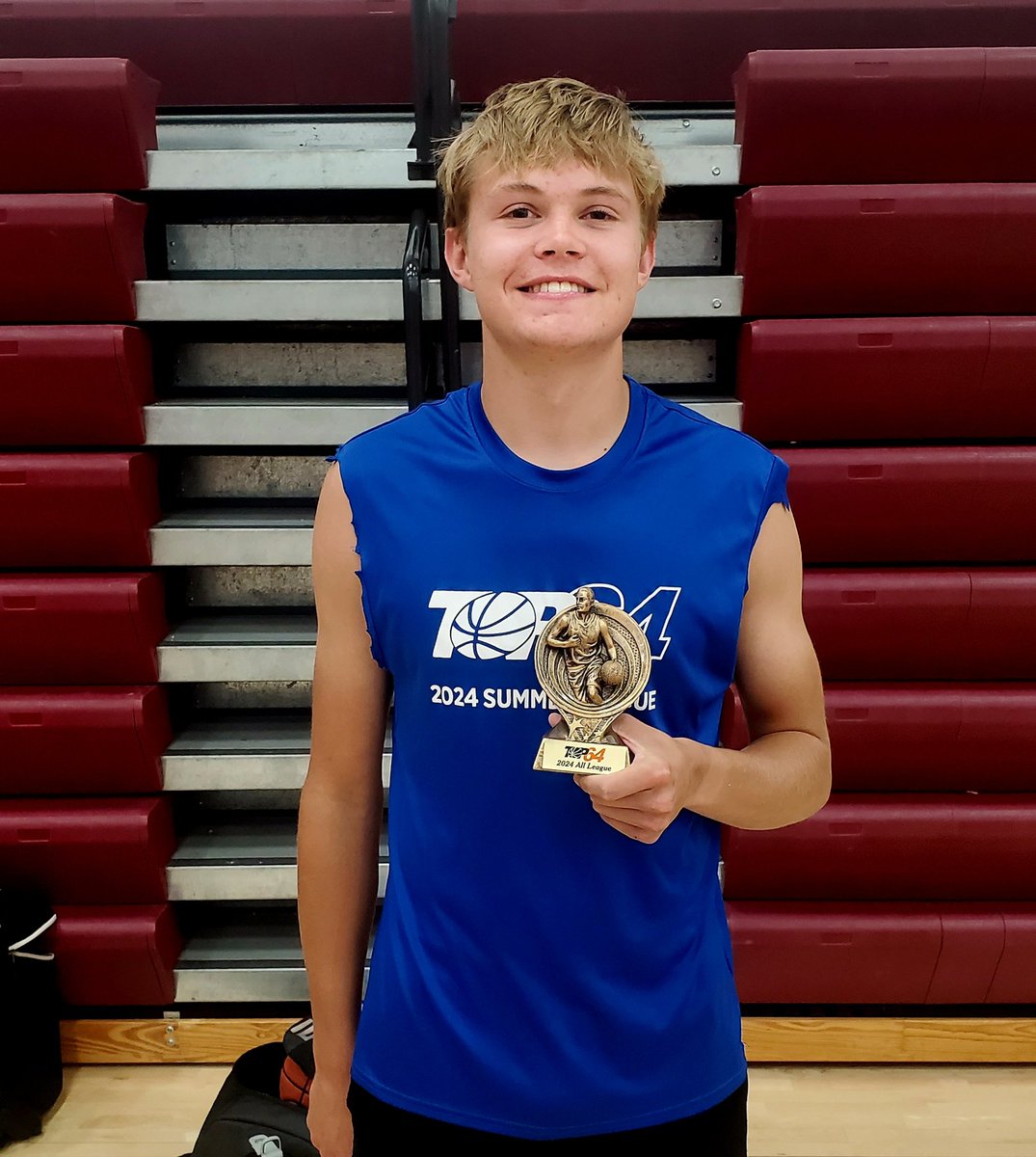 top64league's tweet photo. Congrats @HudsonM25 All League!!! @bfbluejaybball https://t.co/4tJaKfcUWs